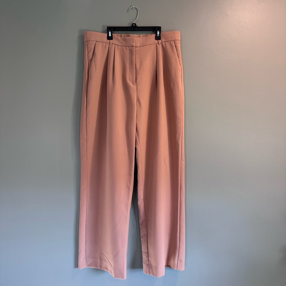 Tailored Wide Leg Pants